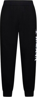 Logo Printed Tapered Track Trousers