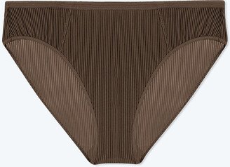 The Feel Free High Rise Brief Underwear - Clay