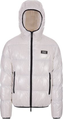 Puffer Bomber Jacket In