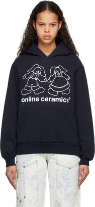 Navy Bunny Hoodie