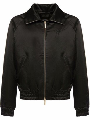 Ronan zip-front bomber jacket