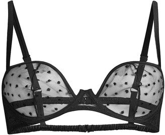 Merci Polka Dot Balconette Bra