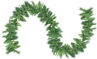 Northlight 9' Mixed 2-Tone Pine Artificial Christmas Garland - Unlit