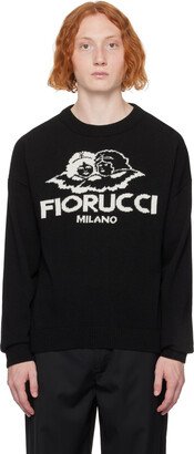 Black Milano Angels Sweater