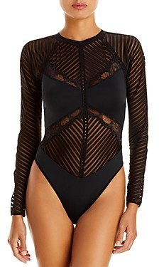 Chelsea Chevron Bodysuit