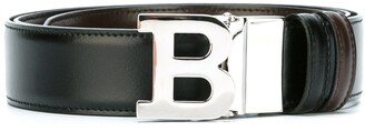 Logo Buckle Belt-AV