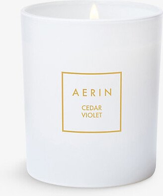 Cedar Violet Scented Candle 200g