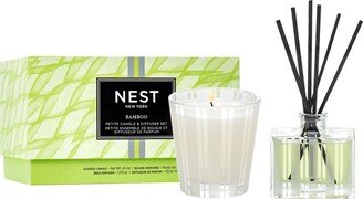 Bamboo Petite Candle & Diffuser Set