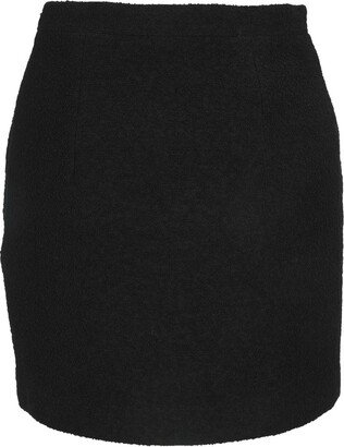 Tweed High Waist Mini Skirt