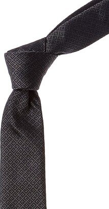 Jacquard Silk Tie-AO