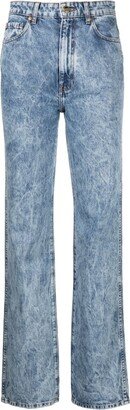 The Danielle acid-wash jeans