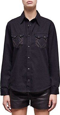 Studded Denim Shirt