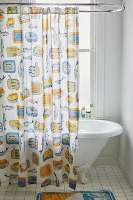 UO Home Sardine Shower Curtain
