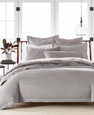 Linen/Modal Blend 3-Pc. Comforter Set, King, Created for Macy's