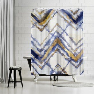 71 x 74 Shower Curtain, Tye Dye III by PI Creative Art