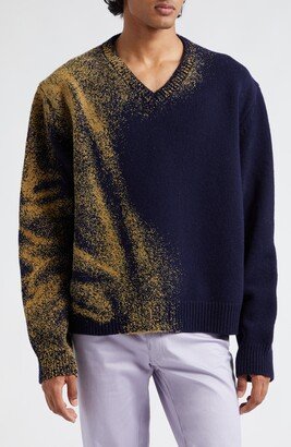 Sandstorm V-Neck Wool Sweater