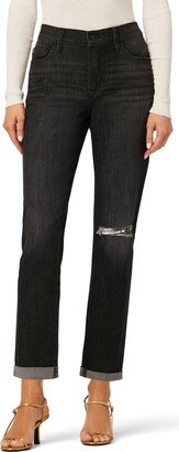 Natalie Distressed Slim Fit Boyfriend Jeans