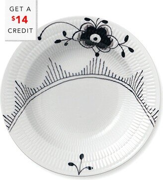 Black Fluted Mega Rim Soup Bowl With $14 Credit