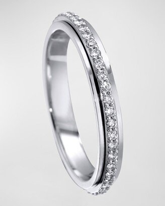 Possession 18K White Gold Diamond Ring, EU 54 / US 6.75