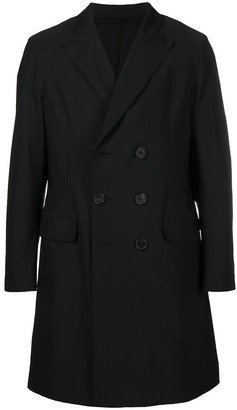 Double-Breasted Midi Coat