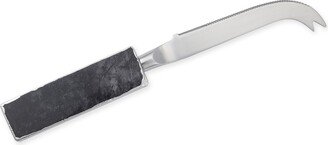 Greatfool Black Tourmaline Soft Cheese Knife - Silver