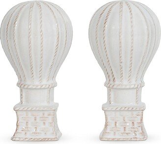 L'Amour Toujours Hot Air Balloon Salt & Pepper Shakers