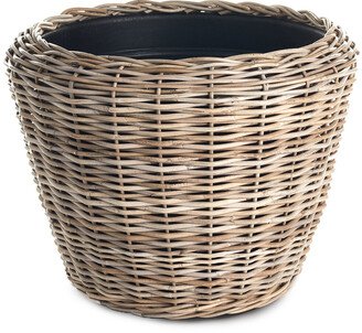 Napa Home & Garden Woven Dry Basket Planter