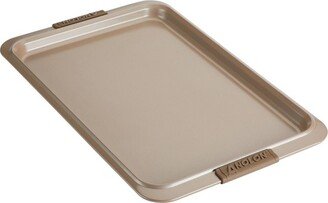 Advanced Bronze Bakeware 11 x 17 Nonstick Cookie Sheet with Silicone Grips