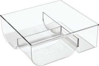 iDESIGN Linus Large Lid Organizer Clear