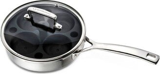 3-Ply Stainless Steel Sauté Pan With Poaching Insert (20Cm)