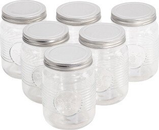 TJMAXX 6Pc 50Oz Bee Pantry Storage Jars