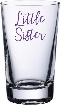 Little Sister - Vinyl Sticker Decal Transfer Label For Glasses, Mugs. Birthday Gift Bag, Box, Celebrate, New Baby, Sibling, Baby Shower-AA