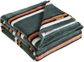 Western Saddle Stripe Ultra Soft Plush Blanket