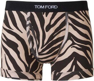 Zebra Printed Boxers