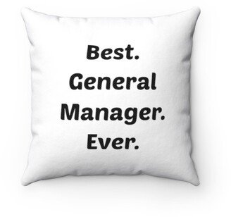 General Manager Pillow - Throw Custom Cover Gift Idea Room Decor