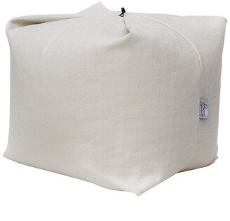 Loungie Magic Pouf Linen Bean Bag