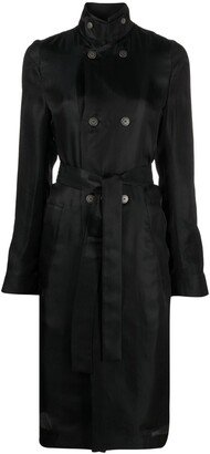 SAPIO Double-Breasted Trench Coat