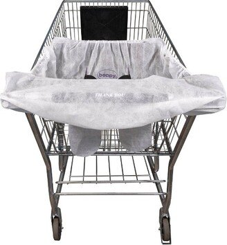 Disposable Shopping Cart Cover - White