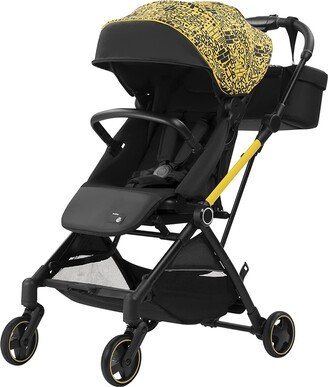 RoyalBaby 360 Reversible Seat Compact Portable Travel Stroller, Black/Yellow - Multicolored - 19.8