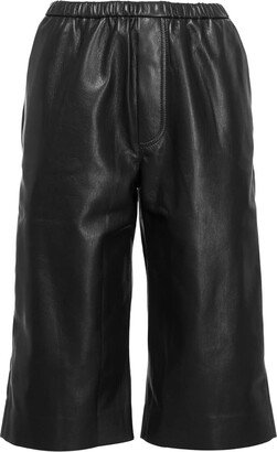 Wendel Eco-leather Bermuda Shorts