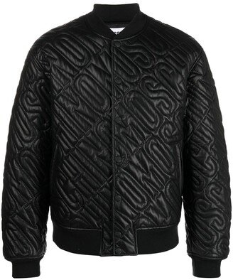 Quilted Bomber Jacket-AL