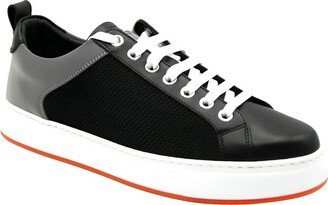 Leather & Canvas Sneaker