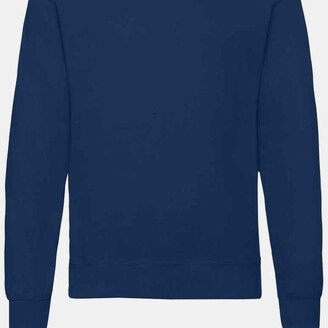 Unisex Adult Classic Drop Shoulder Sweatshirt (Navy)