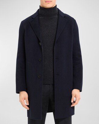 Men's New Divide Wool-Cashmere Topcoat