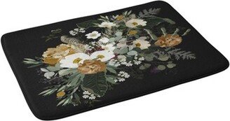 Iveta Abolina Paloma Night Bath Mat Black