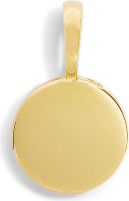 Yellow Gold Working Dot Charm