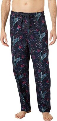 Woven Pajama Pants (Floral) Men's Pajama