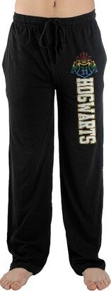 Wizarding World Harry Potter Mens Harry Potter Hogwarts Sleep Pajama Pants-Large