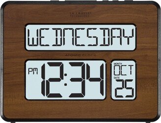 Backlight Atomic Full Calendar Digital Clock with Extra Large Digits