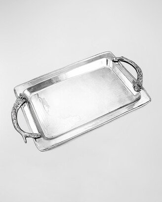 Beatriz Ball Western Antlers Large Rectangle Tray